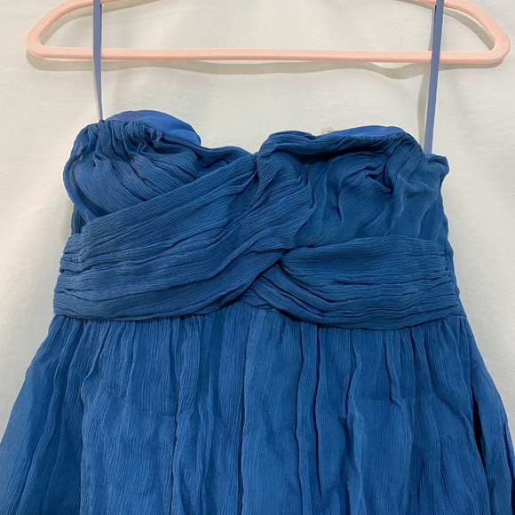 J. Crew Strapless Blue Dress - Picture 3 of 15